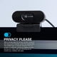 thumbnail image 5 of Webcam JLab Go Pop 1080p USB con obturador de privacidad, negro, 5 of 6
