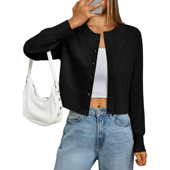 Cardigan Corto LILLUSORY Liviano Mujer