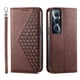 thumbnail image 5 of Funda Flip FOXDOCK para Realme C65 , Estilo Billetera con Diseño Rombo, Correa de Mano y Soporte, Uso Diario, 5 of 6