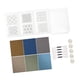 thumbnail image 5 of Kit De Posavasos Sashiko, Kit De Inicio De Bordado Para Acolchado, Arte, Manualidades, Patchwork, Juego C, 5 of 5