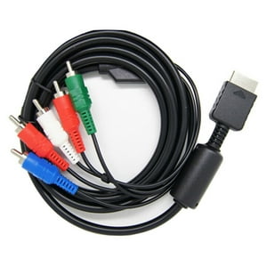 Genérica - Cable Av Componente Alta Definicion Playstation Ps2 Ps3 1.8M