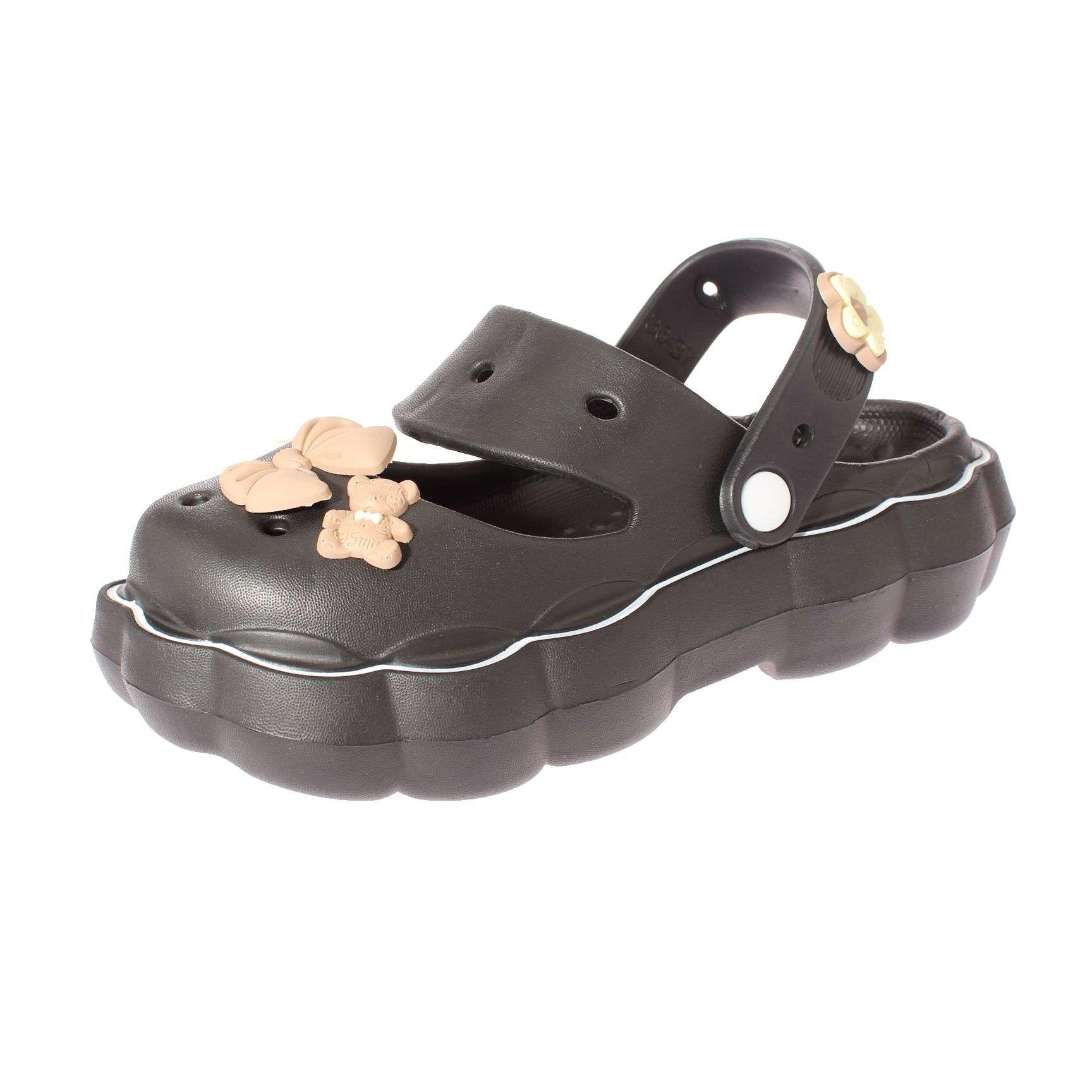 Sandalia Negro Vía Franca