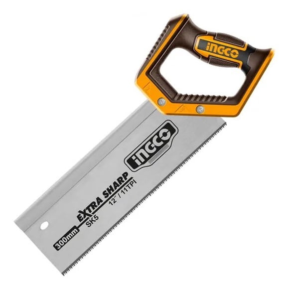 SERRUCHO COSTILLA 11TPI CON INGLETE 300MM/12" INGCO