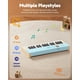 thumbnail image 2 of Piano para Niños Eastar Kido V-10 32 Teclas Digital Azul Claro, 2 of 9