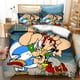 thumbnail image 1 of Asterix Obelix Bedding Set,Duvet Cover Comforter Bed Set Quilt Cover Pillowcase, Boys Girls Adults Bed Sheets, 1 of 5