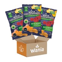 Pack Chips Centrifugados Wania Mix De Vegetales 50G 24 Un