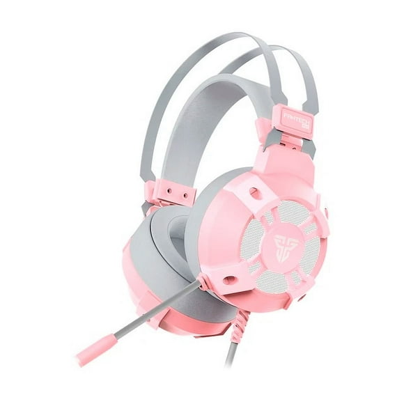 Audífonos rosados Fantech HG11 CAPTAIN RGB 7.1