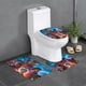 thumbnail image 1 of Juego de 3 Alfombras de Baño de Terciopelo Coral Desmarcar, 1 of 6