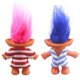 thumbnail image 2 of Set de muñecas Troll Yintlilocn Vintage de 7,5 cm con ropa, paquete de 2, 2 of 5