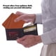 thumbnail image 4 of Cartera minimalista de bolsillo frontal, cartera delgada, tarjetero, 4 of 5