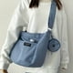 thumbnail image 1 of Women's Minimalist Crossbody Bag, Lightweight Preppy Shoulder Bag, All-Match Bag, 1 of 4