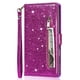 thumbnail image 5 of Funda Para Elegante Funda Iphone 16e Glitter Con Cremallera-ideal Para El Uso Diario, 5 of 5