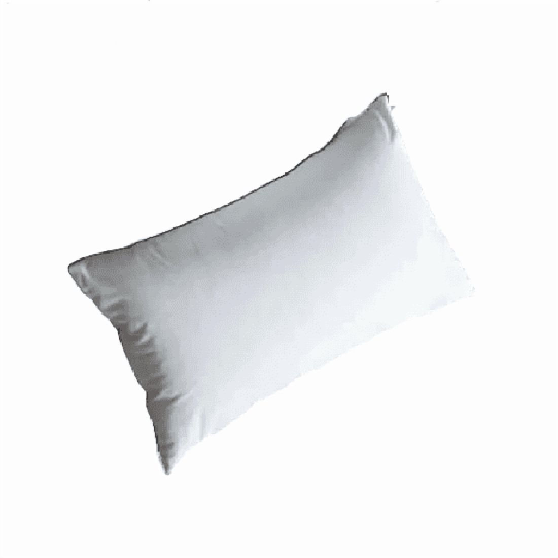 Genérico - Pack De 2 Fundas Terciopelo Liso 30X50 Cm Blanco