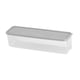 thumbnail image 5 of Contenedor De Almacenamiento De Pasta Transparente Contenedor De Almacenamiento De Huevos Con Tapa Para Cajón Gris, 5 of 5