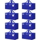thumbnail image 1 of Bolsa de almacenamiento Ukeetap, paquete de 8, 68 x 38 x 34 cm, azul, resistente, 1 of 7