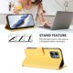 thumbnail image 4 of Motorola MOTO G Play 2025 Funda Billetera con Estampado de Gato, Amarillo, 4 of 6