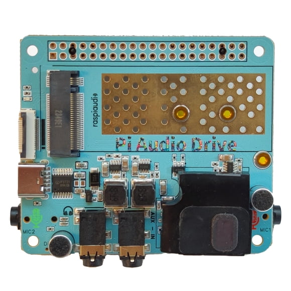 Tarjeta De Sonido Audio Dac Hat Para Raspberry Pi 5