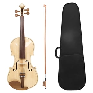 Magideal - Juego De Violín 4/4, Instrumentos Musicales De Cuerda, Kits De Iniciación Portátiles, Kits De Violín Para Principiantes Para Amantes Del Violín, Niños