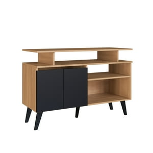 Amuv - Rack Tv Tokio 72X108X42 Café/Negro