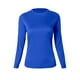 thumbnail image 1 of Polera Femenina Dry fit Manga Larga-Azul Rey Talla L, 1 of 3