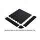 thumbnail image 3 of Borde de Piso para Garaje Speedway 30 × 7 × 1 cm Blanco (Pack de 10), 3 of 7