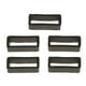 thumbnail image 2 of 5PCS anillo de correa de goma anillo de goma accesorios de reloj 18mm negro, 2 of 5