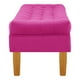 thumbnail image 3 of Banqueta Wood 2c Felpa 04 Fucsia, 3 of 4
