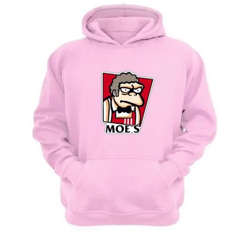 Genérico - Polerón Canguro Moes Rosa Talla S Unisex