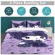 thumbnail image 5 of Kuromi Quilt Set Thicken Soft 3 Pieces Bedding Set All Season Duvet Cove with 2 Pillowcases for Adult Women Girls Teens Home Room Decor, 5 of 5