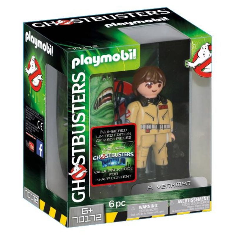 Play Mobil - Ghostbusters Figura P. Venkman Armables