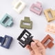 thumbnail image 4 of 8 Pcs 5x5cm Pequeños Clips de Garra de Cacampanao Cuadrados Abrazaderas de Cacampanao Rectángulo Antideslizantes Esmerilados Garras de Estilo de Cacampanao Clips de Mandíbula Mujeres Girls Grueso y De, 4 of 6