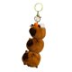 thumbnail image 2 of Capybara Plush Keychain Soft Keyring Charm Para Niños Adultos Hoilday Gifts Style C, 2 of 5