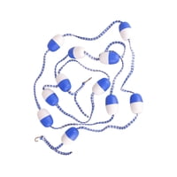 Magideal - Cuerda De Piscina Segura Con Flotadores, Boya Flotante, Línea De Carril De Natación De 5M, Flotadores Para Juegos, Profundidad De Separación, Piscinas