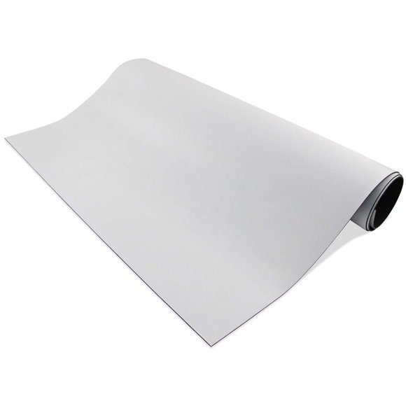 Lámina magnética Master Magnetics Flexible 24,5 x 12 cm, color blanco