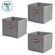 thumbnail image 1 of Pack 3 Cajas Cubo Organizador Plegable Tela Closet Ropa Etc, 1 of 10