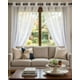 thumbnail image 2 of Juego De Cortinas Velo Modernas Con Argollas Y Visillo, 2 of 6