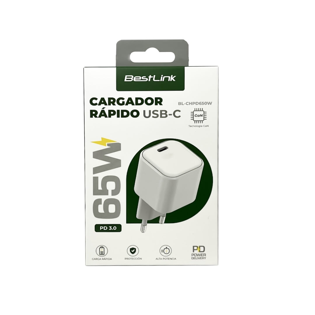 Bestlink - Cargador Carga Rápida 65w