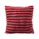 thumbnail image 1 of Pack 2 fundas de cojín super suave líneas decoración 43x43 cm color rojo, 1 of 2
