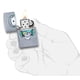 thumbnail image 5 of Diseño más ligero de auriculares Zippo Pocket Skull, 5 of 6