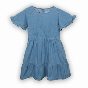 Vestido Niña Celeste Pillin