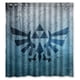 thumbnail image 1 of Cortina de ducha Triforce Legend of Zelda con ganchos (152 x 183 cm), 1 of 3
