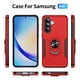 thumbnail image 3 of Para Samsung Galaxy A37 5G Funda con Soporte de Anillo Metálico de Rotación de 360° [Soporte Magnético para Auto] a Prueba de Golpes Resistente Protección de Cuerpo Completo de Alta Resistencia, 3 of 9