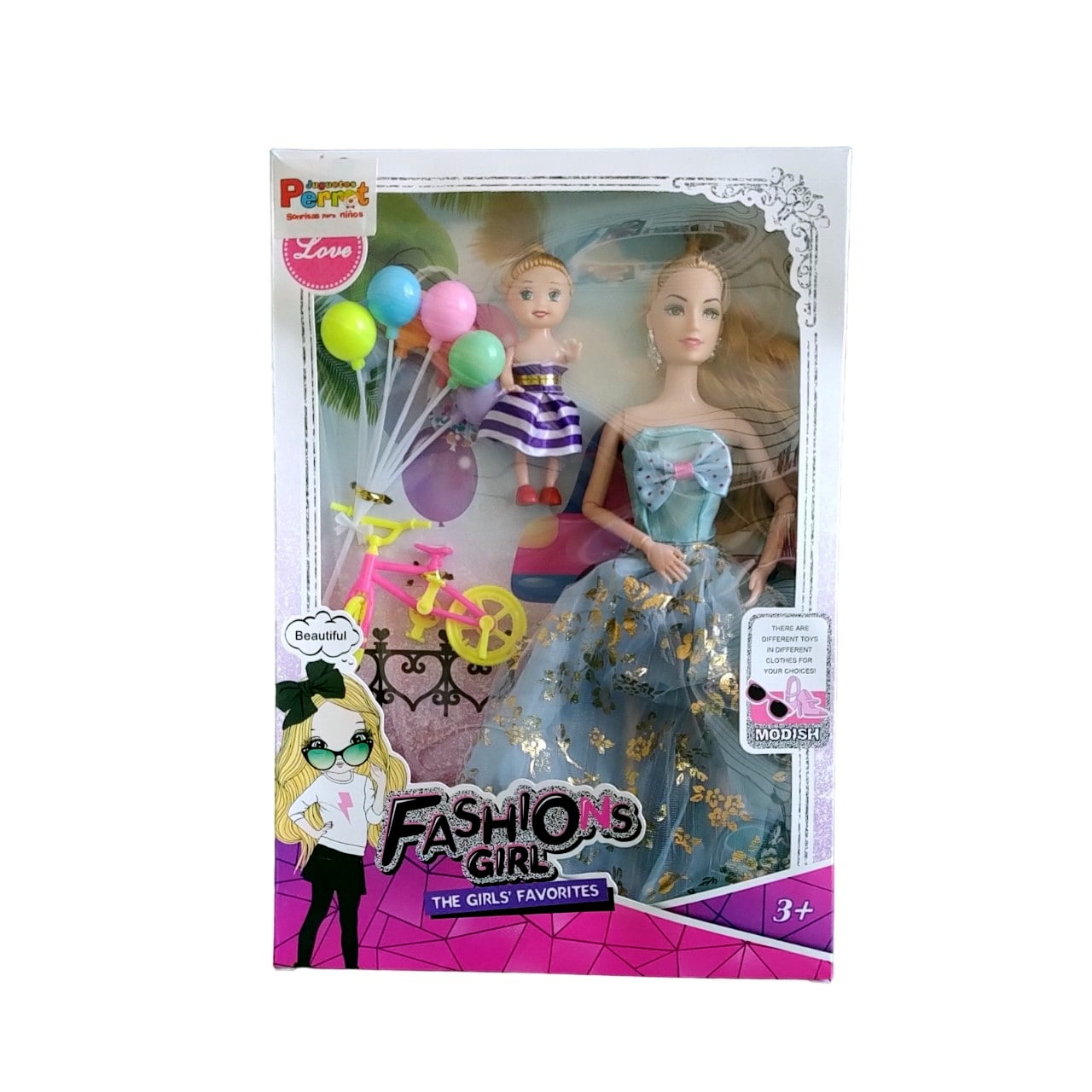 Muñeca Lovely Box Juguetes Perrot