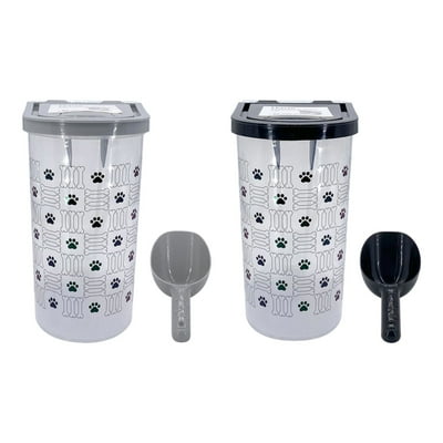 Recipiente Cuchara Comida Perros Impresión Pp 6.5L Multicolor  Haus