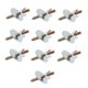 thumbnail image 2 of 10x (M6*30) Tuercas Y Tornillos De Metal Para Hacer Perchas Para Pájaros Para Soporte Para Loros, Arandela única, 2 of 4