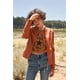 thumbnail image 5 of Chaqueta Biker CCwholesalesclothings Cuero Vegano Rust Manga Larga, 5 of 5