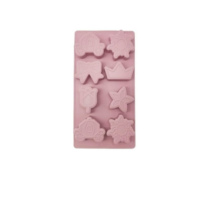 Molde Hielo 1 Pieza Silicona Rosa  Disney