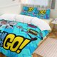 thumbnail image 1 of x511 Teen Titans Go 3-Piece Bedding Set Warm And Comfortable Soft Duvet Cover Bed Set with 1 Duvet Cover And 2 Pillowcases for Bedroom b511, 1 of 5
