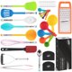 thumbnail image 1 of Juego de Utensilios de Cocina Kaluns 35 PIEZAS Nylon y Acero Inoxidable, 1 of 7