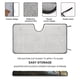 thumbnail image 2 of Un Nuevo Amanecer Parasol para Parabrisas Delantero Protector Plegable, Visera Solar para Auto Bloquea Rayos UV Mantiene tu Vehículo Fresco 130cm*70cm, 2 of 6